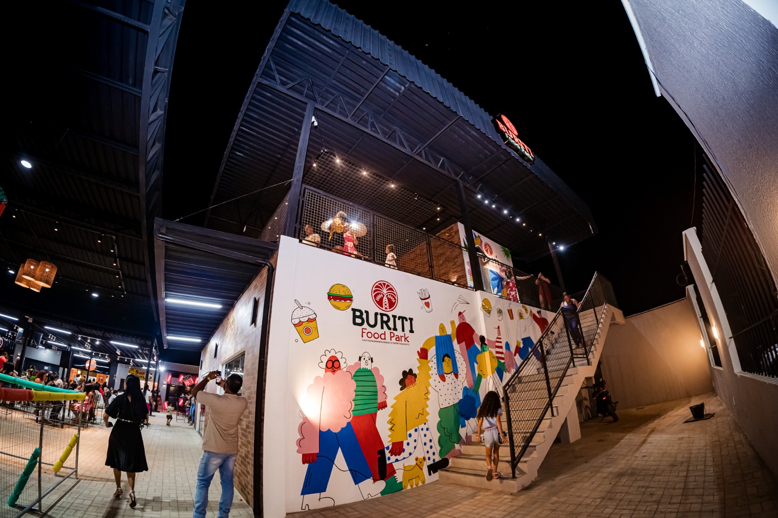 Detalhe de fachada moderna